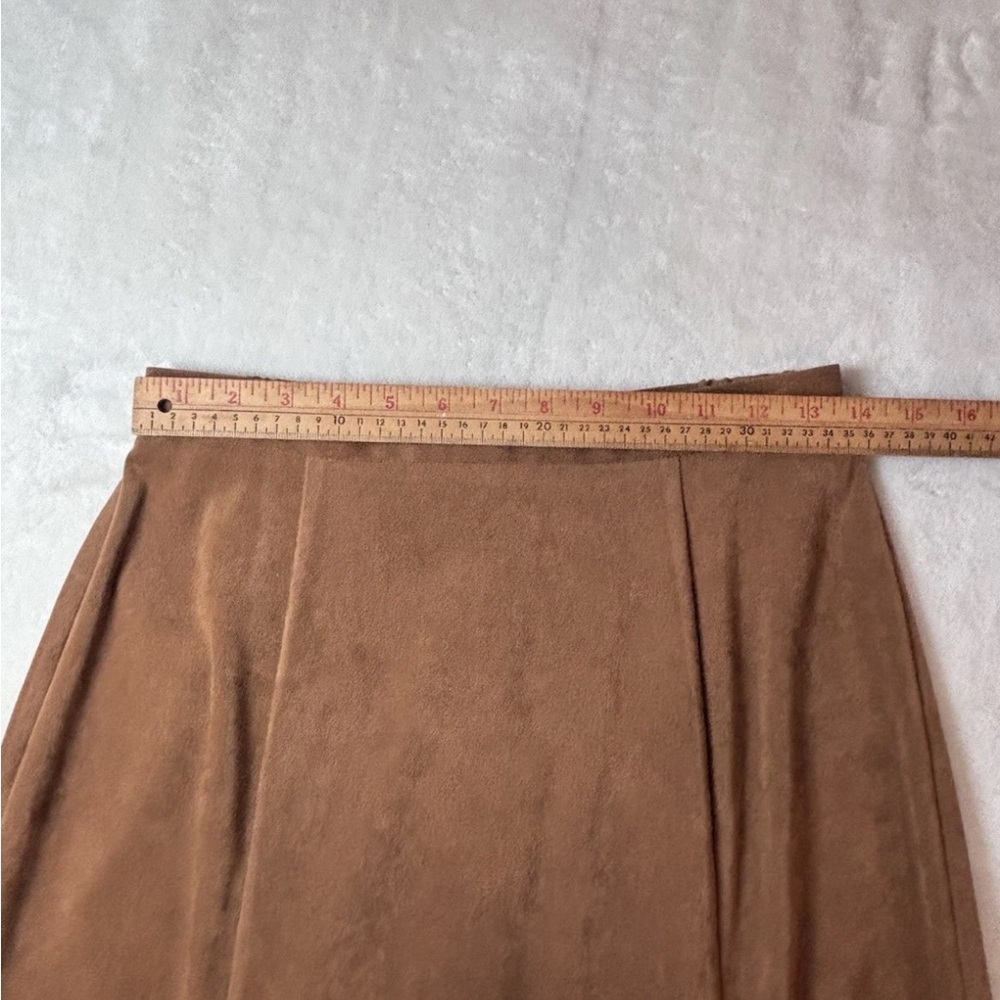 Elegant Brown A-Line Women's Skirt - Picture 10 of 10